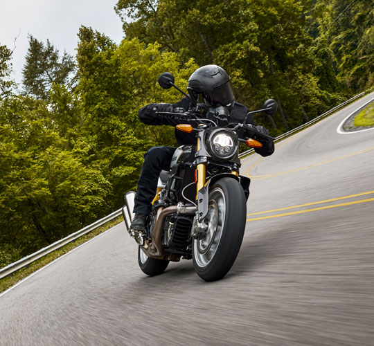 スリリングな走り