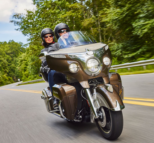 長距離ツーリングも、快適